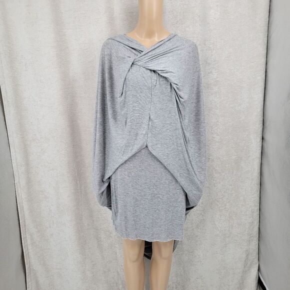MOD REF Gray Beach Summet Dress Women's Size Large - Picture 4 of 10